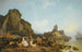 Ein Hafen im Osten, Morgen - Philip James de Loutherbourg — Ansicht des Kunstwerks