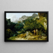 L'Ermite - Philip James de Loutherbourg — gerahmtes Bild an der Wand
