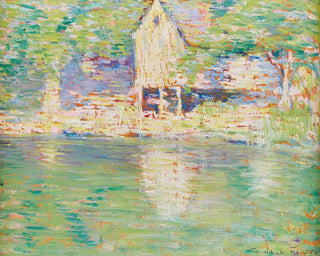 Flusslandschaft in Giverny - Philip Leslie Hale — Ansicht des Kunstwerks