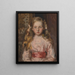 Portrait de Betty de Miss Elizabeth Cary Elwes - Philip Wilson Steer — gerahmtes Bild an der Wand