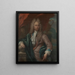 Portrait de Caspar Adriaen Parduyn 1685-1735 Bailli de Middelburg - Philip van Dijk — gerahmtes Bild an der Wand