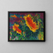 Zwei Sonnenblumen - Philipp Bauknecht — gerahmtes Bild an der Wand