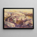 Porcherie - Philipp Franck — gerahmtes Bild an der Wand
