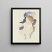 Portrait eines Kindes - Philipp Franck — gerahmtes Bild an der Wand