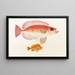 Fauna japonica Pl010 - Philipp Franz Balthasar von Siebold — gerahmtes Bild an der Wand