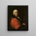 Portrait des Grafen Gaspar Paris Anton - Philipp Haller — gerahmtes Bild an der Wand