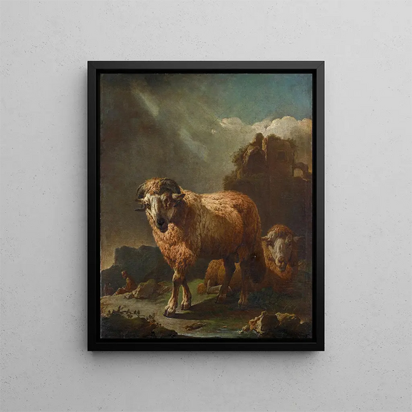 Philipp Peter Roos - Two Sheep.webp