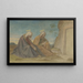 Die beiden Maria am Grab - Philipp Veit — gerahmtes Bild an der Wand