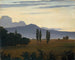 Ansicht auf die Berge des Taunus - Philipp Veit — Ansicht des Kunstwerks