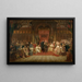 Abdikation von Charles V - Philippe Jacques van Bree — gerahmtes Bild an der Wand