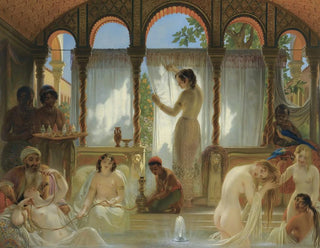 Philippe Jacques Van Bre - The Harem Bath.webp