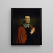 Porträt von Germain Pitre, Stadtanwalt von Paris 1641-1654 - Philippe de Champaigne — gerahmtes Bild an der Wand
