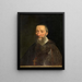 Portrait des Bischofs Jean-Pierre Camus - Philippe de Champaigne — gerahmtes Bild an der Wand
