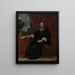 Portrait de M. Le Camus en tenue officielle - Philippe de Champaigne — gerahmtes Bild an der Wand