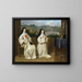 Porträt von Mutter Agnès und Schwester Angélique aus dem Kloster Port-Royal-des-Champs - Philippe de Champaigne — gerahmtes Bild an der Wand