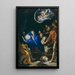 L'Adoration des bergers - Philippe de Champaigne — gerahmtes Bild an der Wand