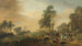 Eine Hirschjagd - Philips Wouwerman — Ansicht des Kunstwerks