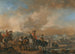 Kavallerie in Bewegung Eine belagerte Befestigung in der Ferne - Philips Wouwerman — Ansicht des Kunstwerks