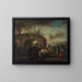 L'École d'équitation - Philips Wouwerman — gerahmtes Bild an der Wand