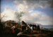 Zwei Reiter in der Nähe eines Brunnens - Philips Wouwerman — Ansicht des Kunstwerks