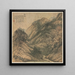Pic des Immortels Xianding - Song Xu — gerahmtes Bild an der Wand