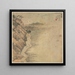 Pic des Immortels de Xintang - Song Xu — gerahmtes Bild an der Wand