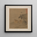 Pie und wilde Kaninchen - Li Yong — gerahmtes Bild an der Wand