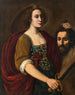 Judith mit dem Kopf des Holofernes - Piemontesische Schule — Ansicht des Kunstwerks