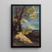 La Vision de Saint Bruno - Pier Francesco Mola — gerahmtes Bild an der Wand
