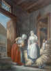 Die Bauerntochter, die von ihrer Mutter beschuldigt wird - Pierre-Antoine Baudouin — Ansicht des Kunstwerks
