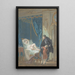 Der Morgen - Pierre-Antoine Baudouin — gerahmtes Bild an der Wand