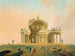 Fantastische architektonische Studie mit Figuren - Pierre-Antoine Demachy — Ansicht des Kunstwerks