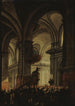 Predigt eines Kapuziners in der Kirche Saint-Roch - Pierre-Antoine Demachy — Ansicht des Kunstwerks