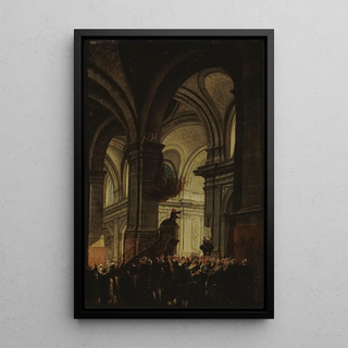 PierreAntoine Demachy - Sermon dun capucin dans lglise SaintRoch (Case Conflict).webp
