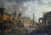 Spektakel für die Straße in einer imaginären Kreuzung von Paris - Pierre-Antoine Demachy — Ansicht des Kunstwerks