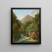L'ermite - Pierre-Athanase Chauvin — gerahmtes Bild an der Wand