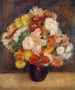 Blumenstrauß aus Chrysanthemen - Pierre-Auguste Renoir — Ansicht des Kunstwerks