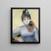 Caroline Rémy - Pierre-Auguste Renoir — gerahmtes Bild an der Wand