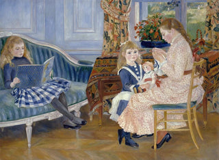 L'Après-midi des enfants à Wargemont - Pierre-Auguste Renoir — Ansicht des Kunstwerks
