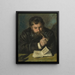Claude Monet - Pierre-Auguste Renoir — gerahmtes Bild an der Wand