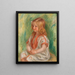 Claude Renoir - Pierre-Auguste Renoir — gerahmtes Bild an der Wand