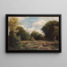 Klarer Waldlichtung - Pierre-Auguste Renoir — gerahmtes Bild an der Wand