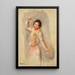Tänzerin mit Kastagnetten - Pierre-Auguste Renoir — gerahmtes Bild an der Wand