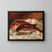 Dorade und Rascasse - Pierre-Auguste Renoir — gerahmtes Bild an der Wand