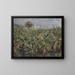 Champ de bananiers - Pierre-Auguste Renoir — gerahmtes Bild an der Wand