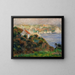 Nebel auf Guernsey - Pierre-Auguste Renoir — gerahmtes Bild an der Wand