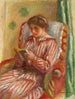 Gabrielle liest - Pierre-Auguste Renoir — Ansicht des Kunstwerks