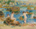 Jungen nackt in den Felsen, Guernsey - Pierre-Auguste Renoir — Ansicht des Kunstwerks