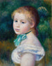 Kopf eines jungen Mädchens Tête de jeune fille - Pierre-Auguste Renoir — Ansicht des Kunstwerks