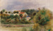 Häuser in einem Park - Pierre-Auguste Renoir — Ansicht des Kunstwerks